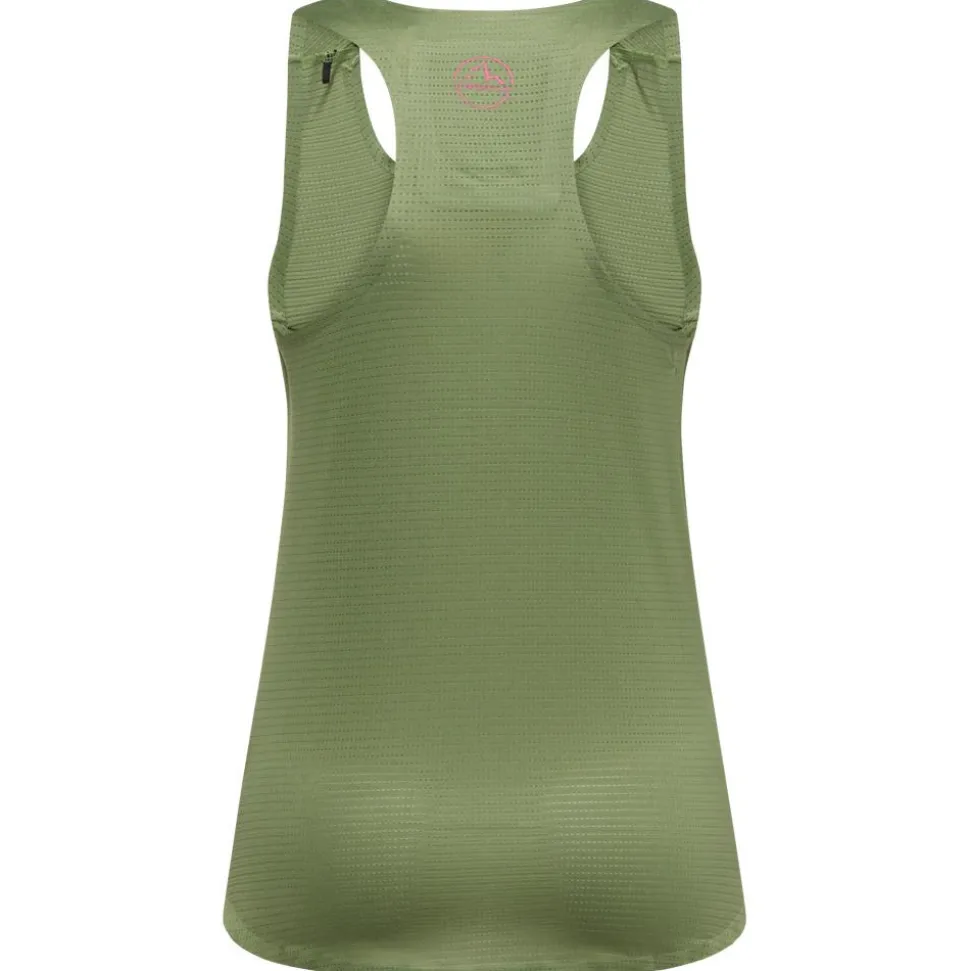 Maglietta da trail La Sportiva Pure Tank W Cypress Azalea