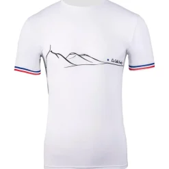 Maglietta da trail Le Colibri Frenchy L’auvergnat Blanc