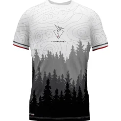 Maglietta da trail Le Colibri Frenchy Le Forestier F Noir