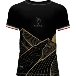 Maglietta da trail Le Colibri Frenchy La Pente Nord Noir