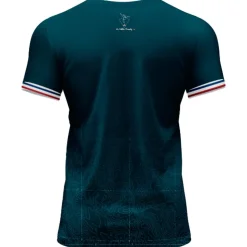 Maglietta da trail Le Colibri Frenchy Latitude Bleu Vert