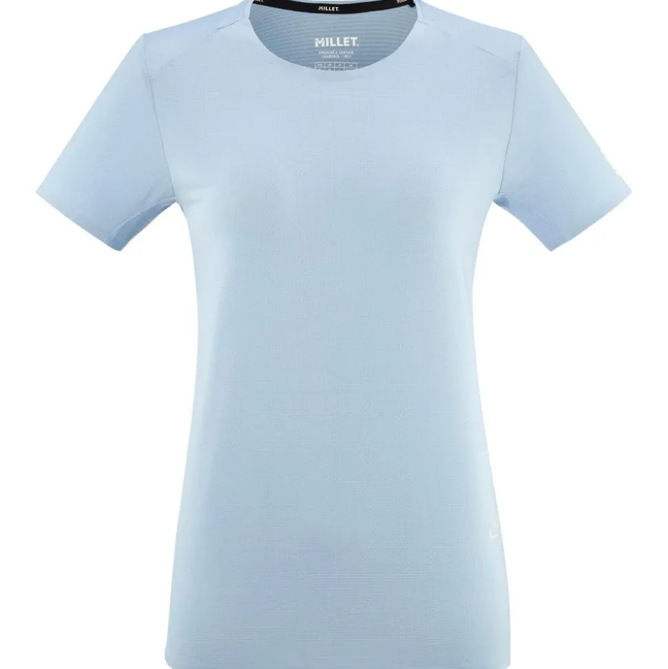 Maglietta da trail Millet Intense Pro Light Short Sleeve W's Iceberg