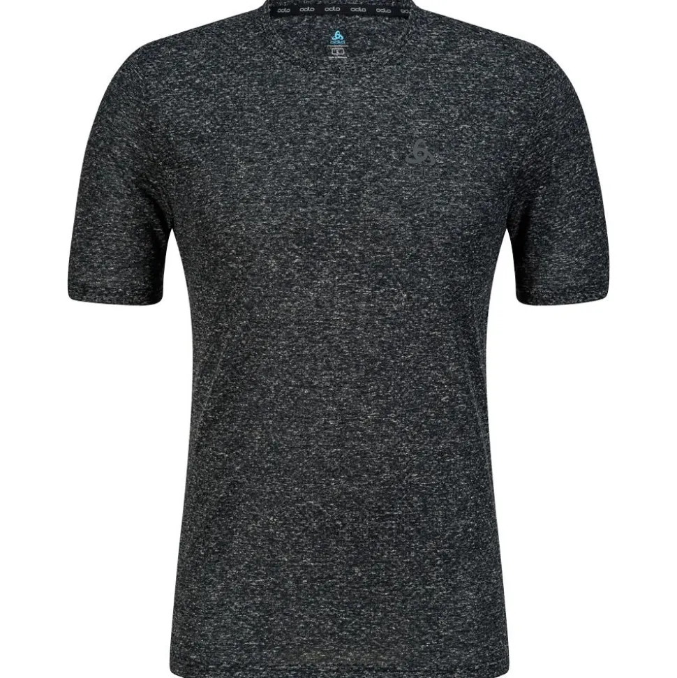 Maglietta da trail Odlo Active 365 Linencool T-Shirt Crew Neck SS Black Melange