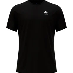 Maglietta da trail Odlo Essential Flyer Short Sleeve Black