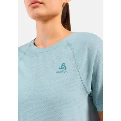 Maglietta da trail Odlo Essential 365 Short Sleeve W's Baby Blue