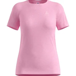 Maglietta da trail Odlo Essential 365 Short Sleeve W's Hyper Pink Melange