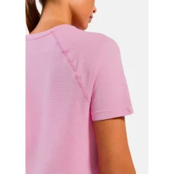Maglietta da trail Odlo Essential 365 Short Sleeve W's Hyper Pink Melange