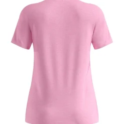 Maglietta da trail Odlo Essential 365 Short Sleeve W's Hyper Pink Melange