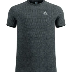 Maglietta da trail Odlo Essential Seamless Short Sleeve Grey Melange