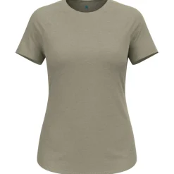Maglietta da trail Odlo Tee Shirt Crew Neck Essential Short Sleeve Vetiver Melange