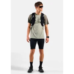 Maglietta da trail Odlo X Alp Trail Short Sleeve Vetiver Agate Gray