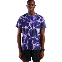 Maglietta da trail Odlo Zeroweight Chill Tec Print Short Sleeve Afterparty