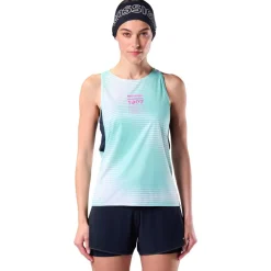 Maglietta da trail Rossignol W's Sapa Ultra Tank White Line Fogg