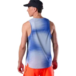 Maglietta da trail Rossignol Sapa Ultra Tank Dazzle Blue Line Fogg