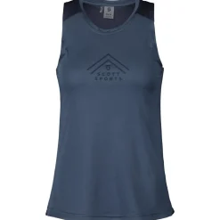 Maglietta da trail Scott Endurance Tech Tank W Metal Blue Dark Blue