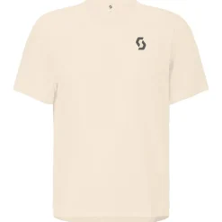Maglietta da trail Scott Endurance Light Short Sleeve Cotton White