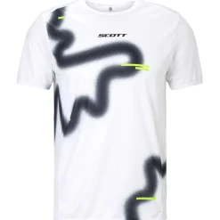 Maglietta da trail Scott Rc Run Short Sleeve White Black