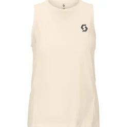 Maglietta da trail Scott Tank W's Endurance Light Cotton White