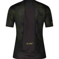 Maglietta da trail Scott Tee W's Rc Run Short Sleeve Black Yellow