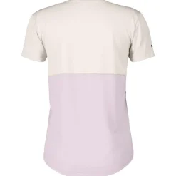 Maglietta da trail Scott W's Endurance Tech Short Sleeve Cotton White Bliss Pink