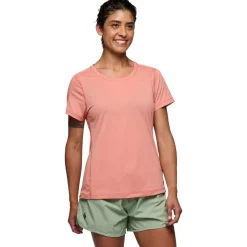 Maglietta da trekking Black Diamond W Lightwire Tech Tee Himalayan Salt