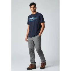 Maglietta da trekking Icepeak Beeville Bleu Fone