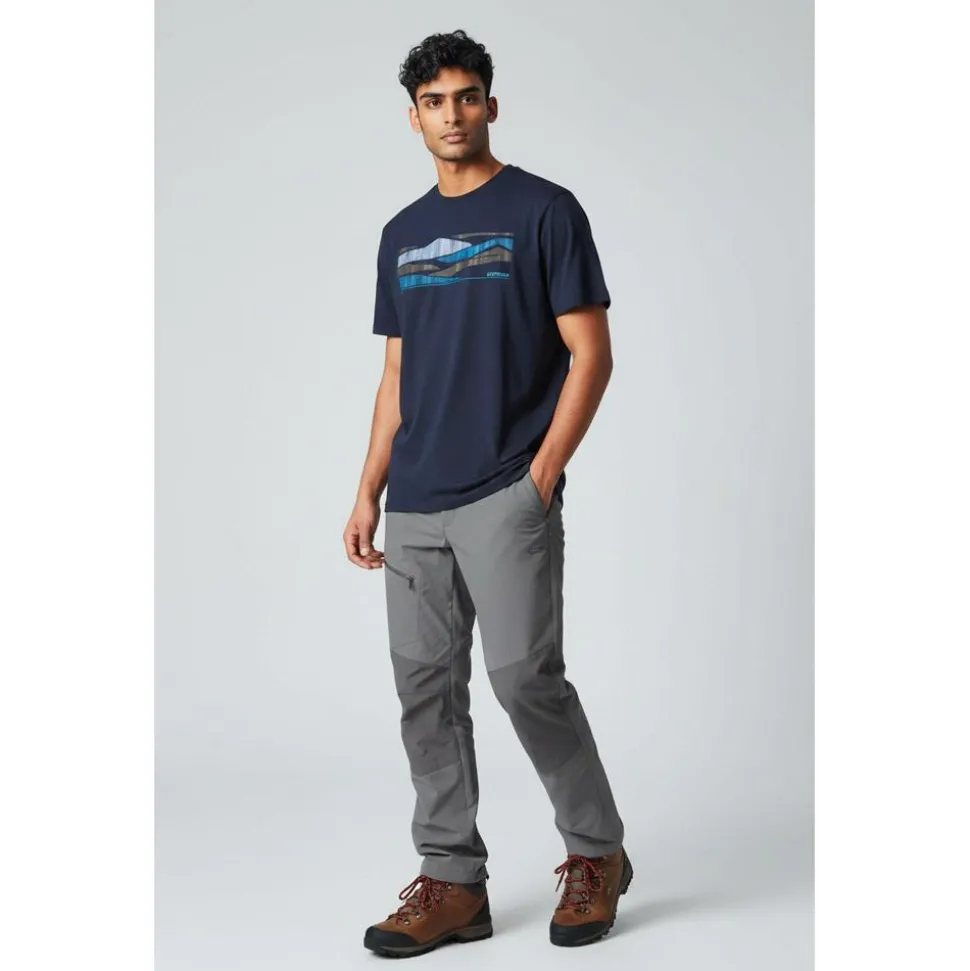 Maglietta da trekking Icepeak Beeville Bleu Fone