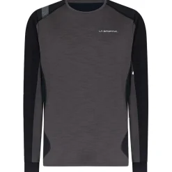 Maglietta da trekking La Sportiva Beyond Long Sleeve M Carbon Black