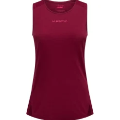 Maglietta da trekking La Sportiva Traverse Tank Redwood Azalea