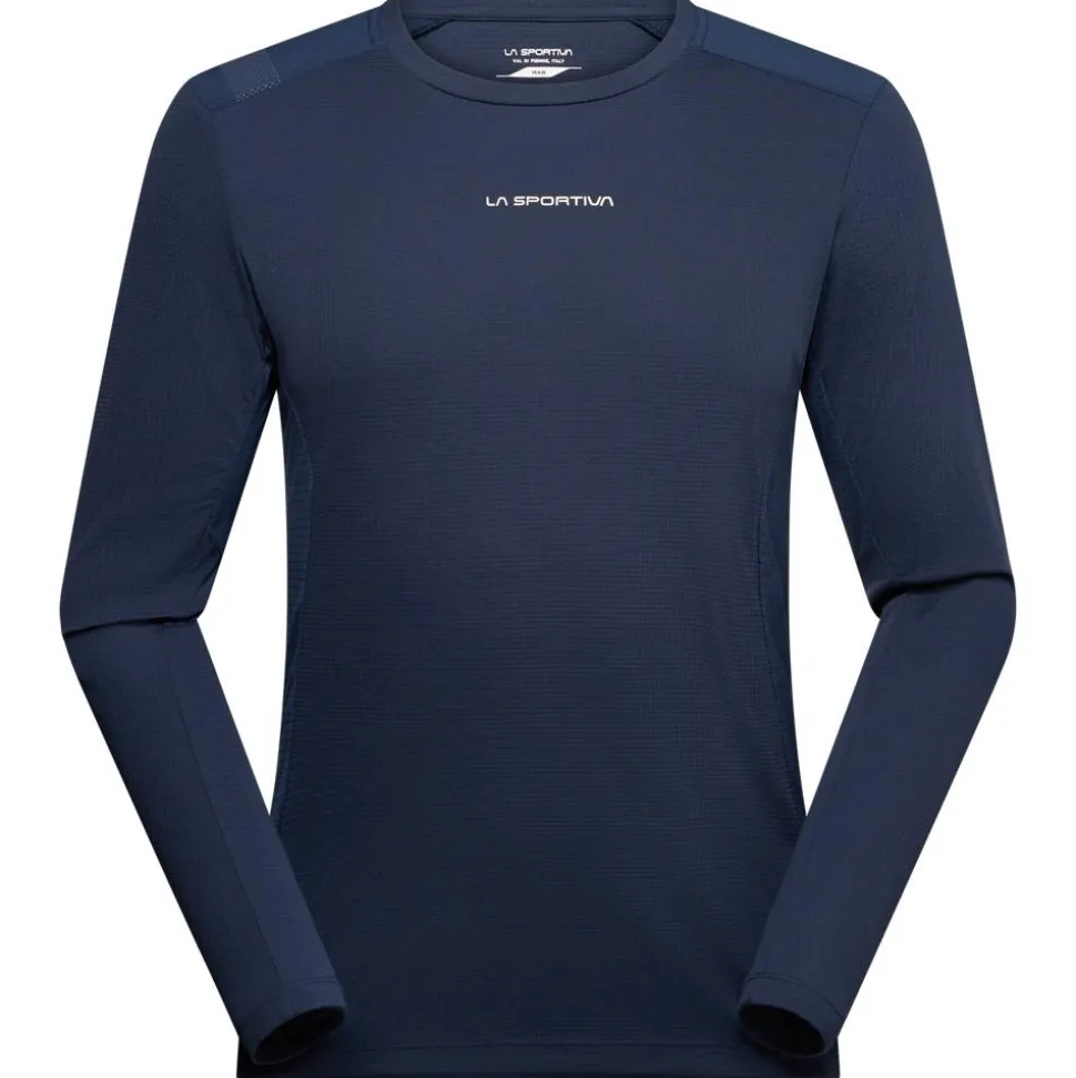 Maglietta da trekking La Sportiva Beyond Longsleeve Night Sky Chalk