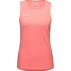 Maglietta da trekking Mammut Selun FL Tank Top W Salmon