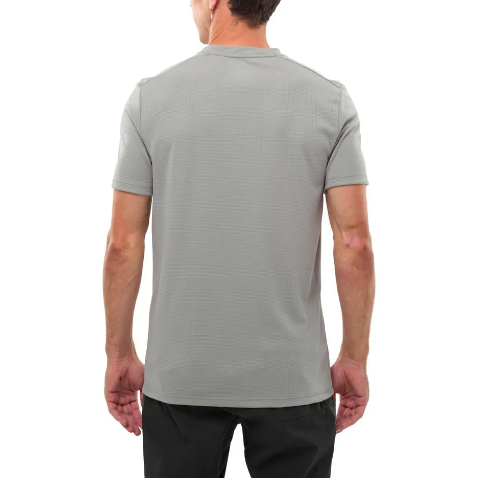 Maglietta da trekking Millet Kamet Map Short Sleeve Granite