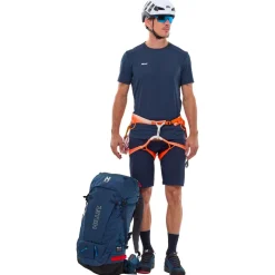 Maglietta da trekking Millet Fusion Short sleeve Navy Blue
