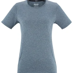 Maglietta da trekking Millet Seneca Heather Ts Ss W Navy Blue
