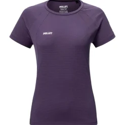 Maglietta da trekking Millet Fusion Ts Ss W Purple Velvet
