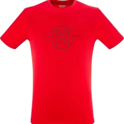 Maglietta da trekking Millet Ubic Light Tee Shirt Short Sleeve M Red