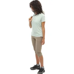 Maglietta da trekking Millet Ubic Light Tee Shirt Short Sleeve W Seaweed