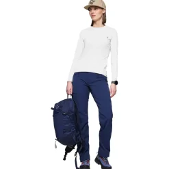 Maglietta da trekking Norrona Femund Tech Long Sleeve W's Snow White
