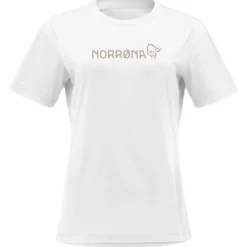 Maglietta da trekking Norrona /29 Cotton Viking W Pure White