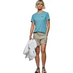 Maglietta da trekking Norrona Femund Tech T Shirt W Aqua Haze