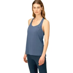 Maglietta da trekking Norrona Femund Tech Singlet W Vintage Indigo