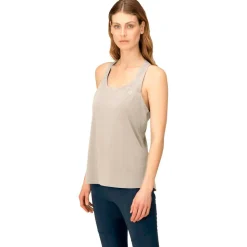 Maglietta da trekking Norrona Femund Tech Singlet W Oatmeal