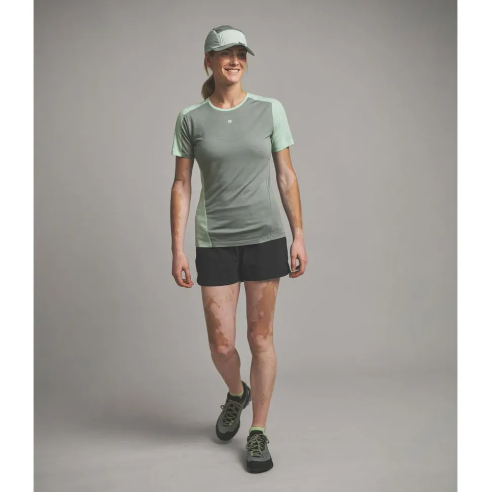 Maglietta da trekking Ortovox 120 Cool Tec Fast Upward W Green Sage