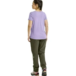 Maglietta da trekking Ortovox 120 Cool Tec Clean W Lush Lavender Blend