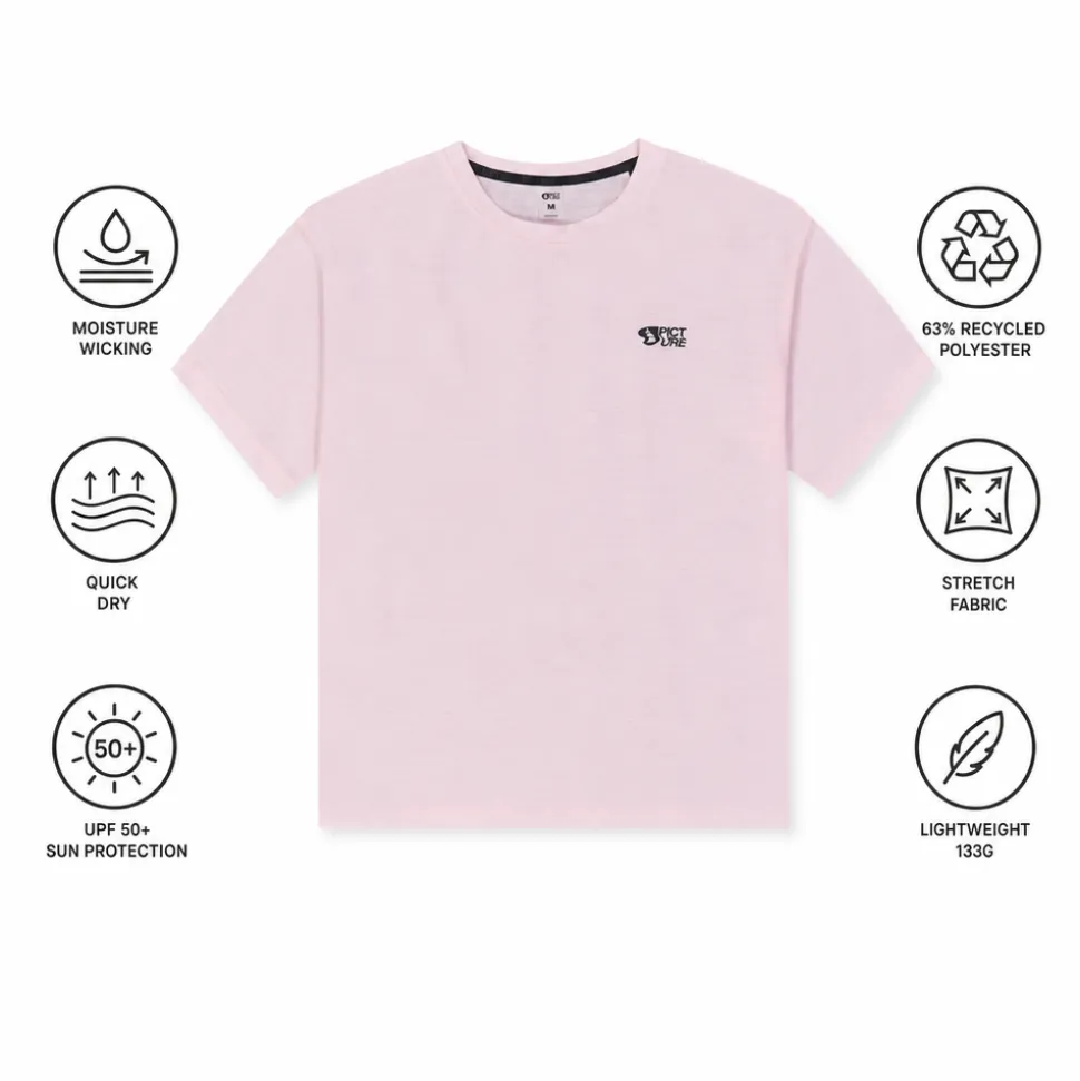 Maglietta da trekking Picture Timont W Tech Tee Ballerina
