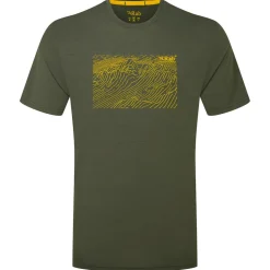 Maglietta da trekking RAB Syncrino Ridge Olive