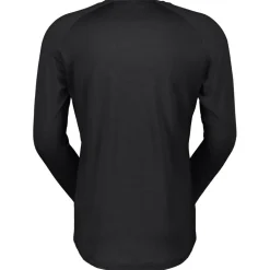Maglietta da trekking Scott Tee M's Defined Merino Long Sleeve Black