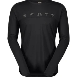Maglietta da trekking Scott Tee M's Defined Merino Long Sleeve Black