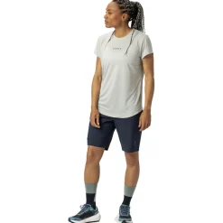Maglietta da trekking Scott W's Defined Short Sleeve Cotton White