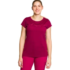 Maglietta da trekking Trangoworld Biella Beet Red